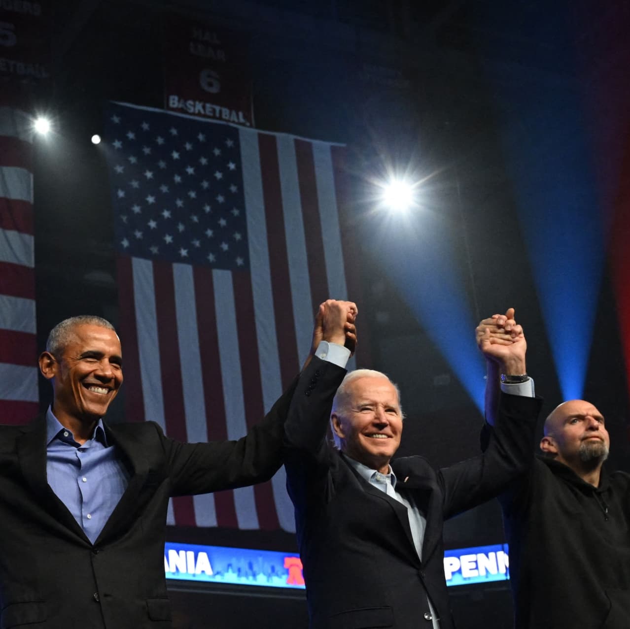 Trump biden obama converge in pennsylvania to rally voters