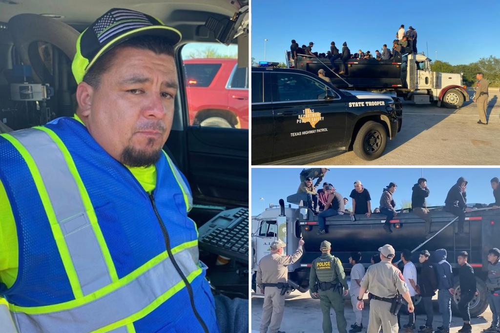 84 illegal aliens found in dump truck texas man charged with human smuggling
