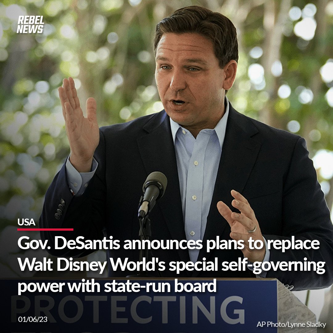 Florida house approves bill revoking disneys special self governing status