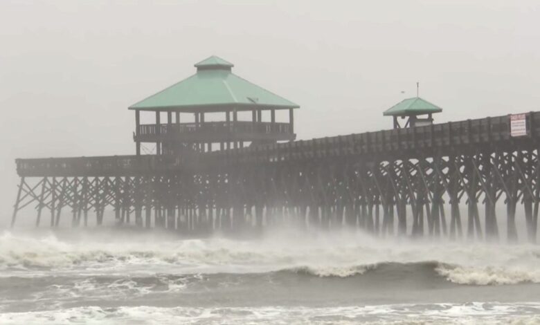 Tornadoes hit carolinas as hurricane dorian floods charleston 200k without power