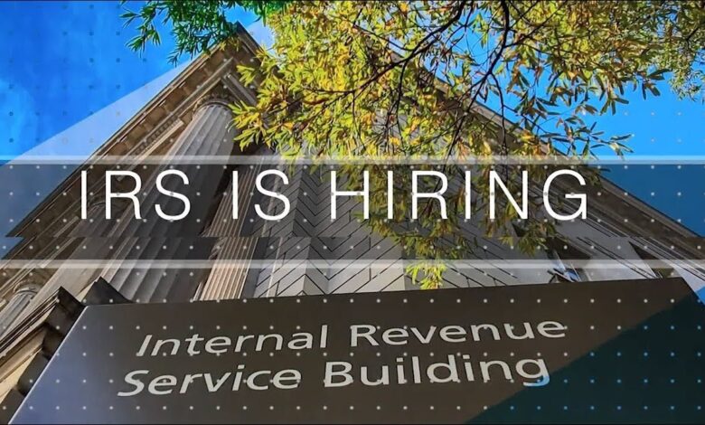 Tight job market sees irs facing uphill battle to hire 87000 staff