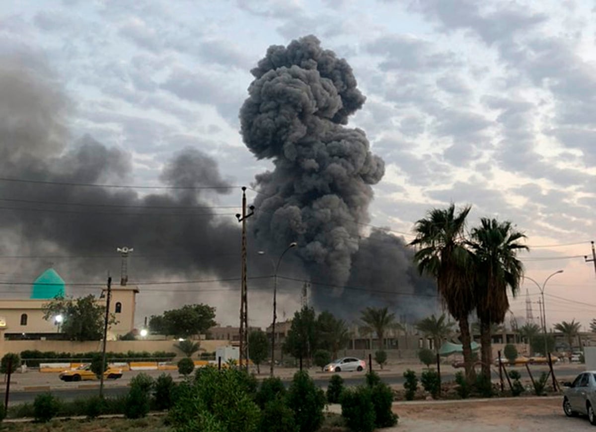 Israel bombs iran backed militia depot in iraq us officials confirm
