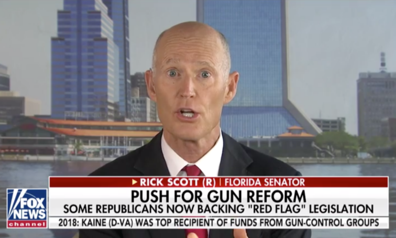 Sen rick scott on gun control push focus on mental health not taking guns from law abiding citizens