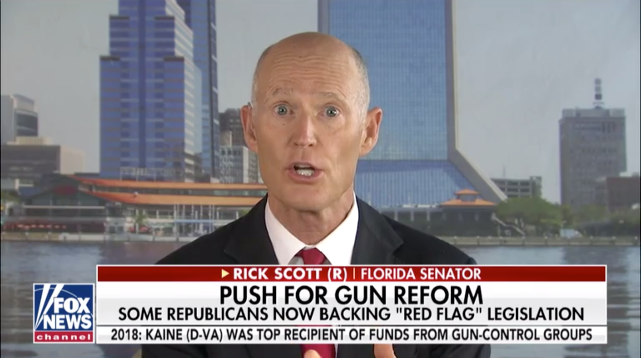 Sen rick scott on gun control push focus on mental health not taking guns from law abiding citizens
