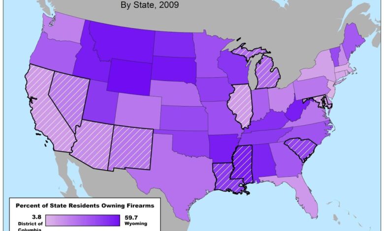 Gun control in tough spot in increasingly well armed america