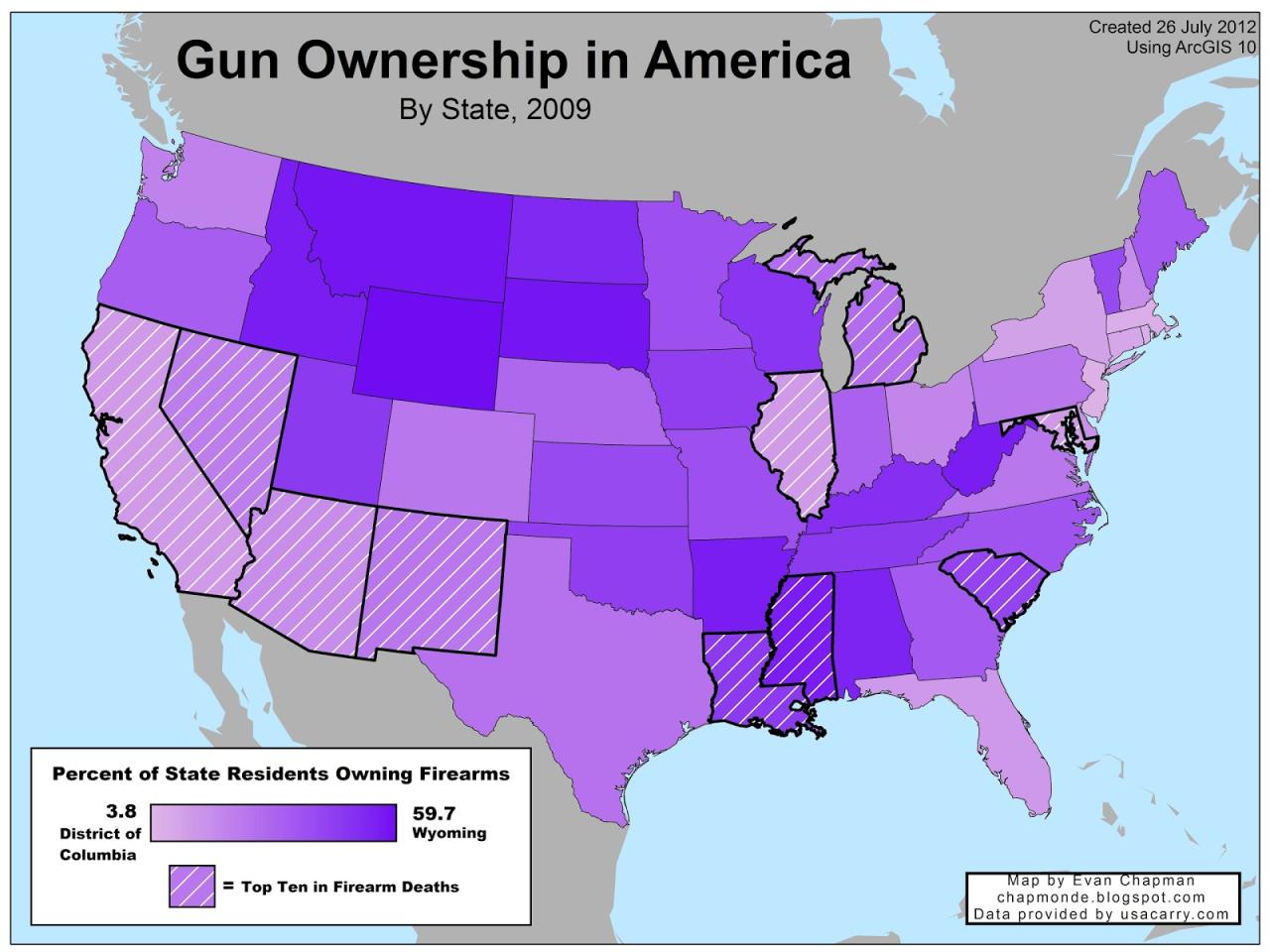 Gun control in tough spot in increasingly well armed america