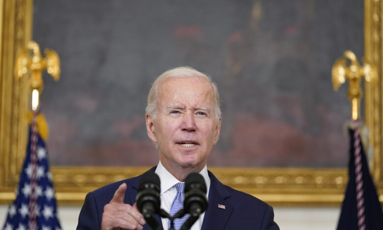 Biden claims were on the right track in tackling inflation even as prices soar