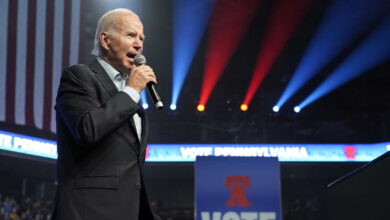 Biden trump election patriots bounce convention wasn weekly pennsylvania donald joe