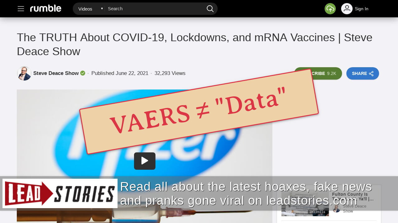 Vaers politifact researchers misinformation breeding federal cdc poynter