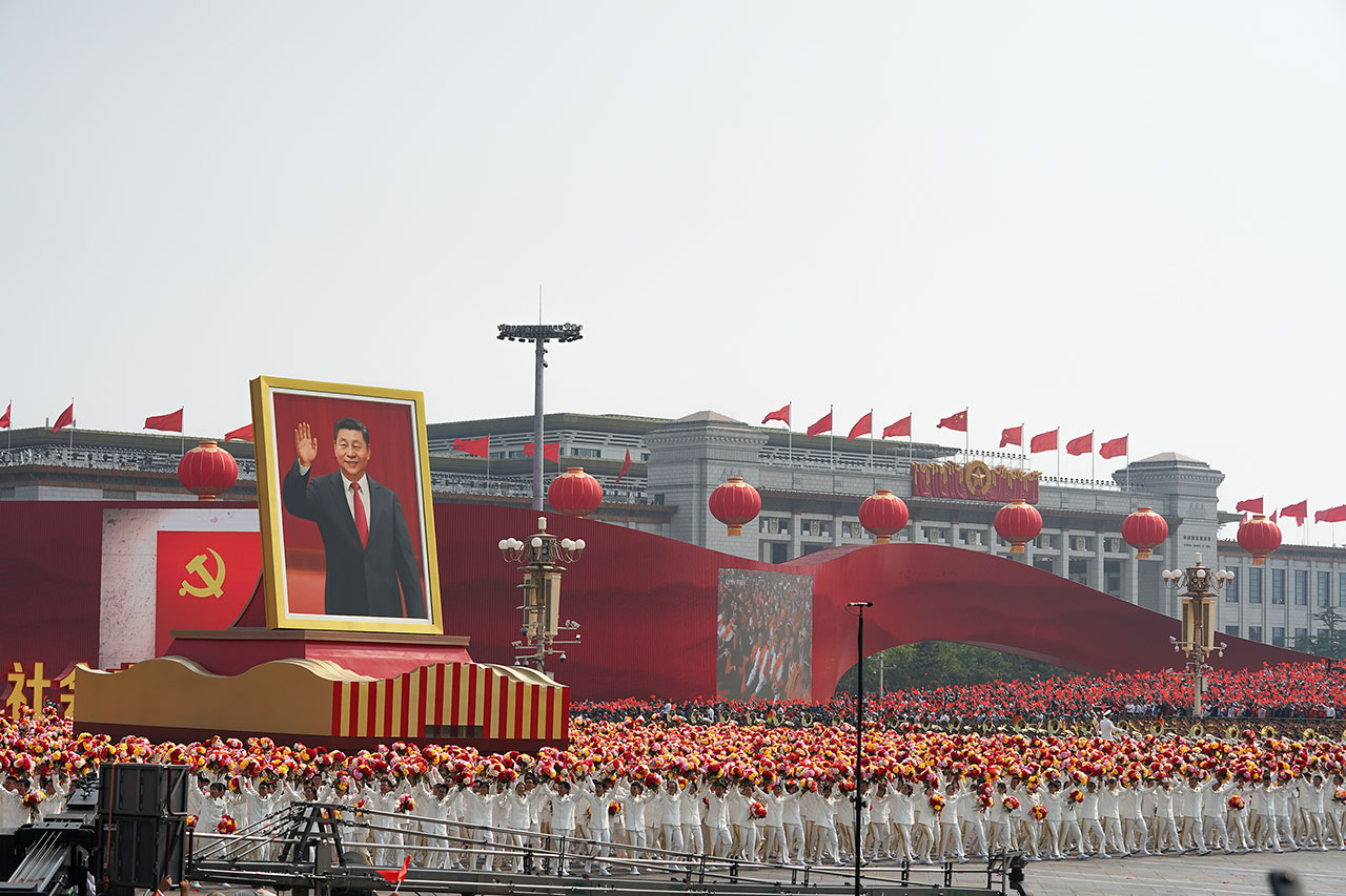 Ahead of 70th anniversary of communist party takeover chinese authorities are on high alert