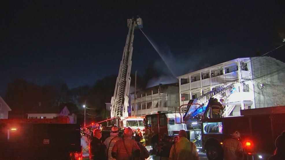 13 people displaced after fire broke out at apartment building in manchester