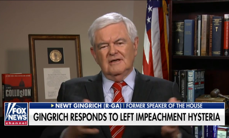 Gingrich new trump special counsel is a left wing hatchet man