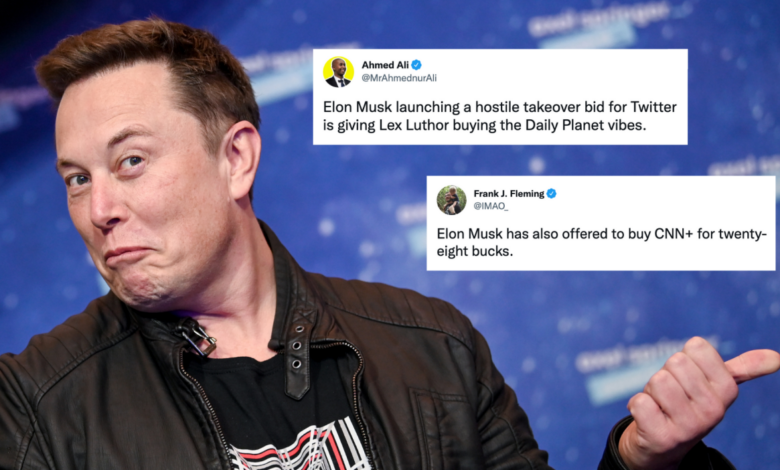 Elon musk offers to buy twitter and unlock its potential for free speech