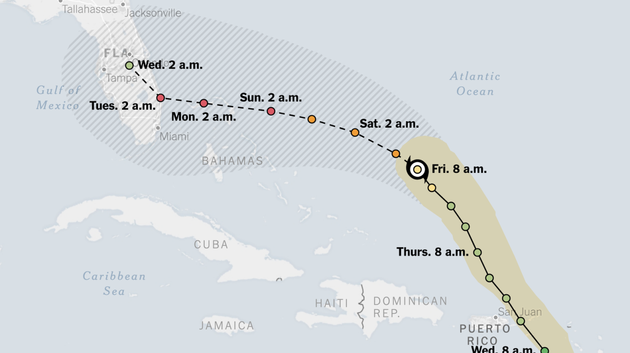 Hurricane dorians path what you need to know