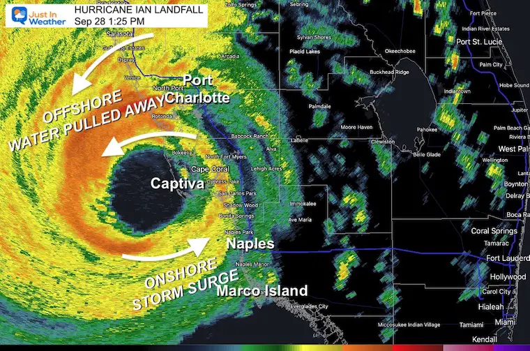 Hurricane ian to make landfall earlier than expected as 2 5 million evacuate in florida