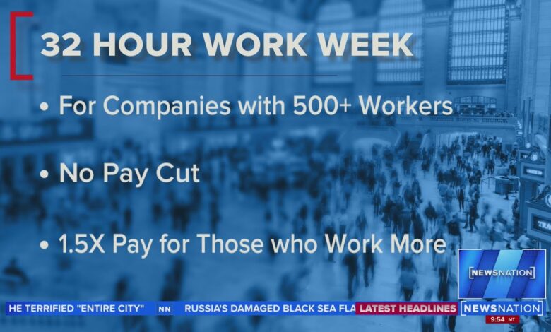 California looks to reduce weekly work hours to 32