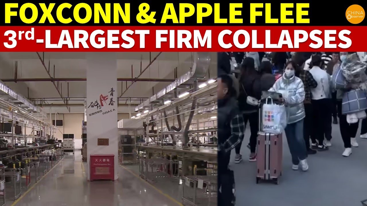 Shutdown of foxconns factories in china threatens apples supply chain