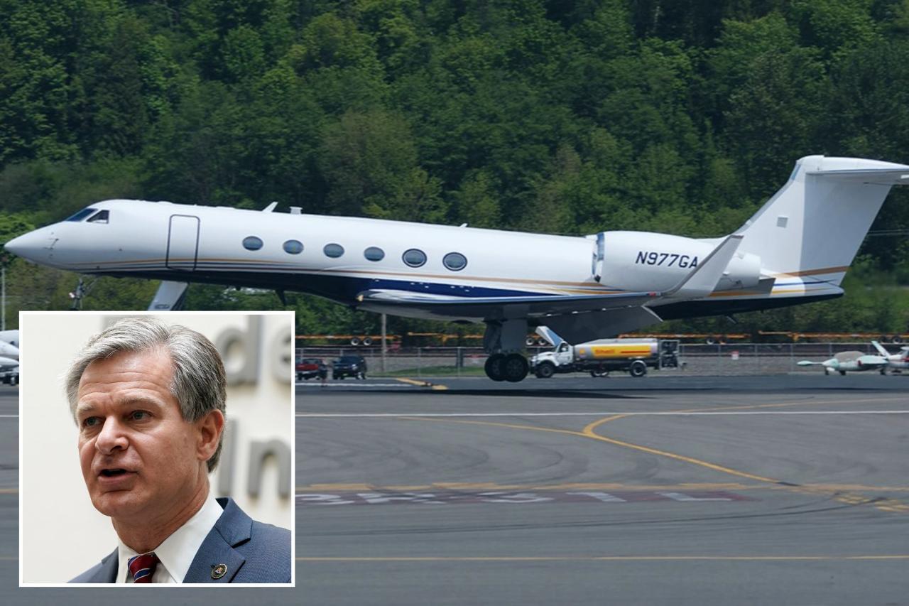 Fbi director wray defends using bureau jet to go on vacation