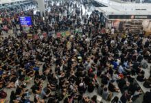 Flights resuming at hong kong airport after protest chaos