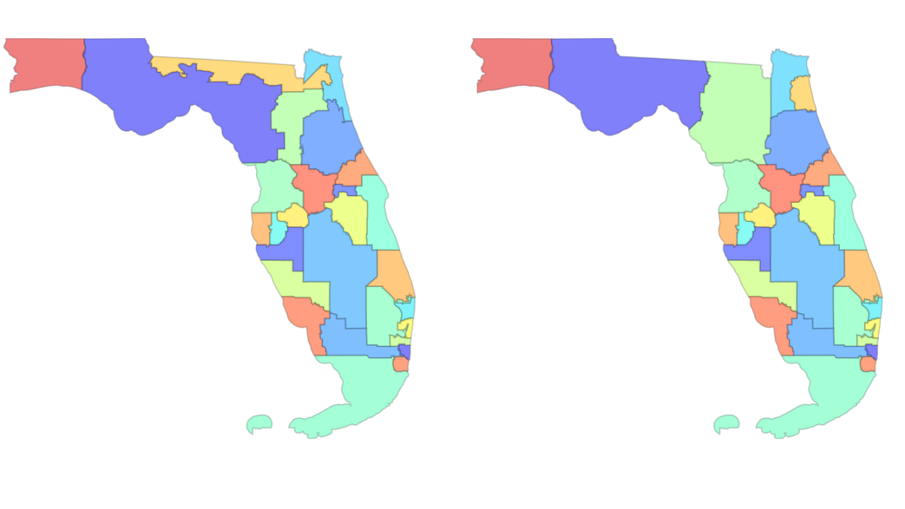 Florida court overturns ruling on desantis redistricting map