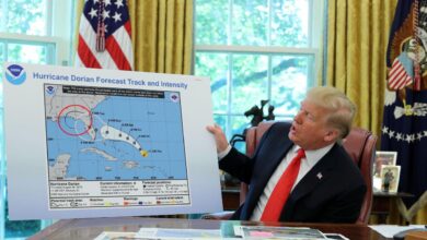 Weather agency now backs trump says dorian could have impacted alabama