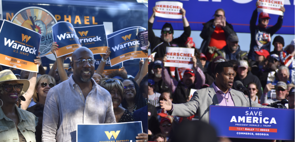 Heres where the warnock walker race stands after early voting starts in georgia runoff