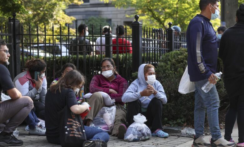 More illegal immigrants arrive near vp harriss dc residence 3 more buses sent to nyc