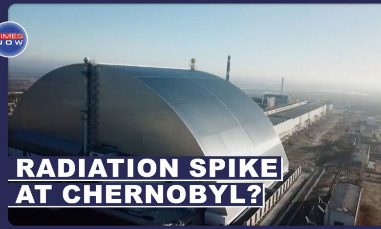 Chernobyl radiation shield drone attack Ukraine details