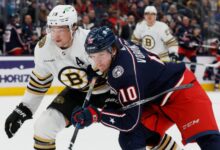 Bruins McAvoy injury update Bruins medical report