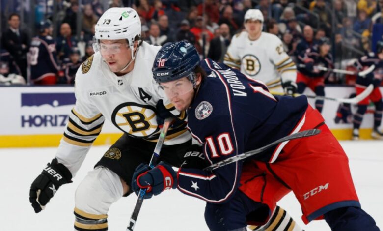 Bruins McAvoy injury update Bruins medical report