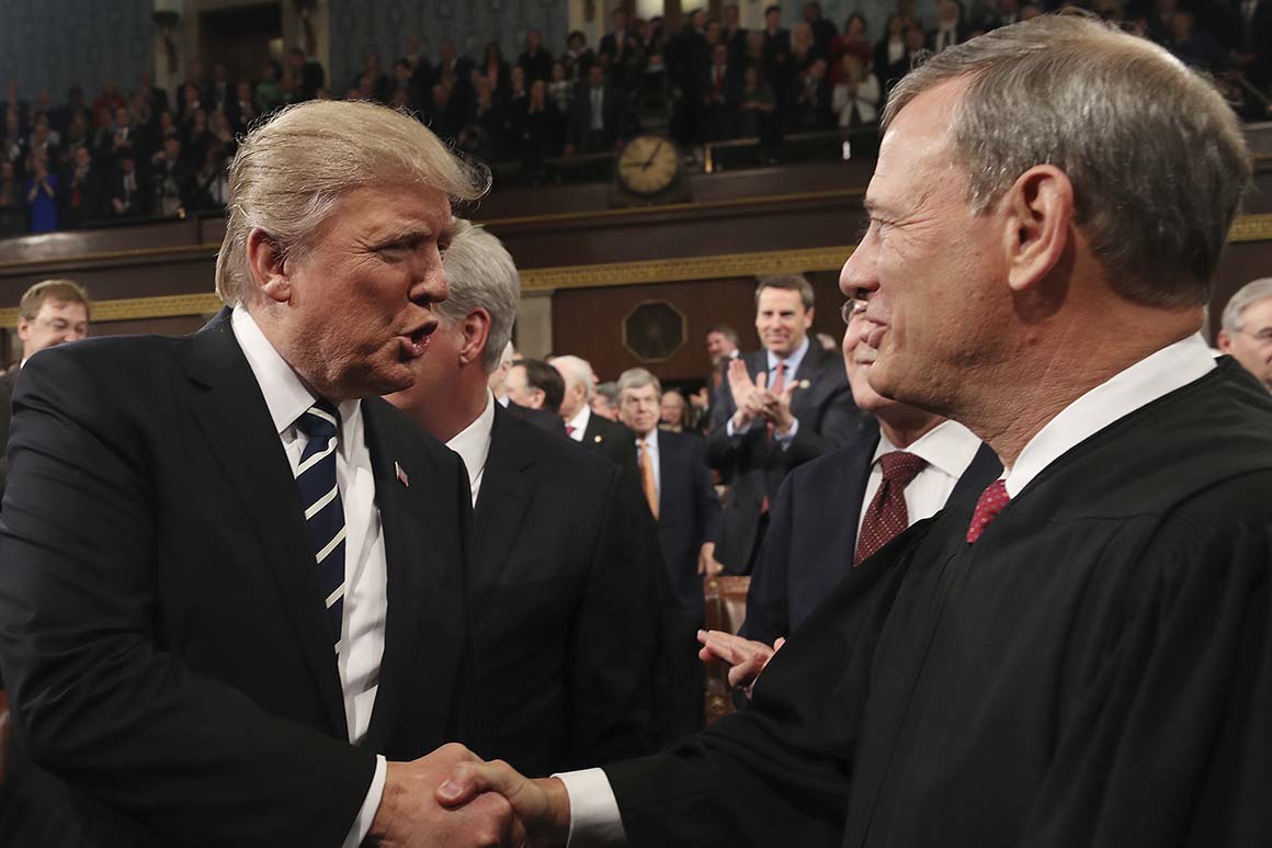 Impeachment roberts justice chief chiefs
