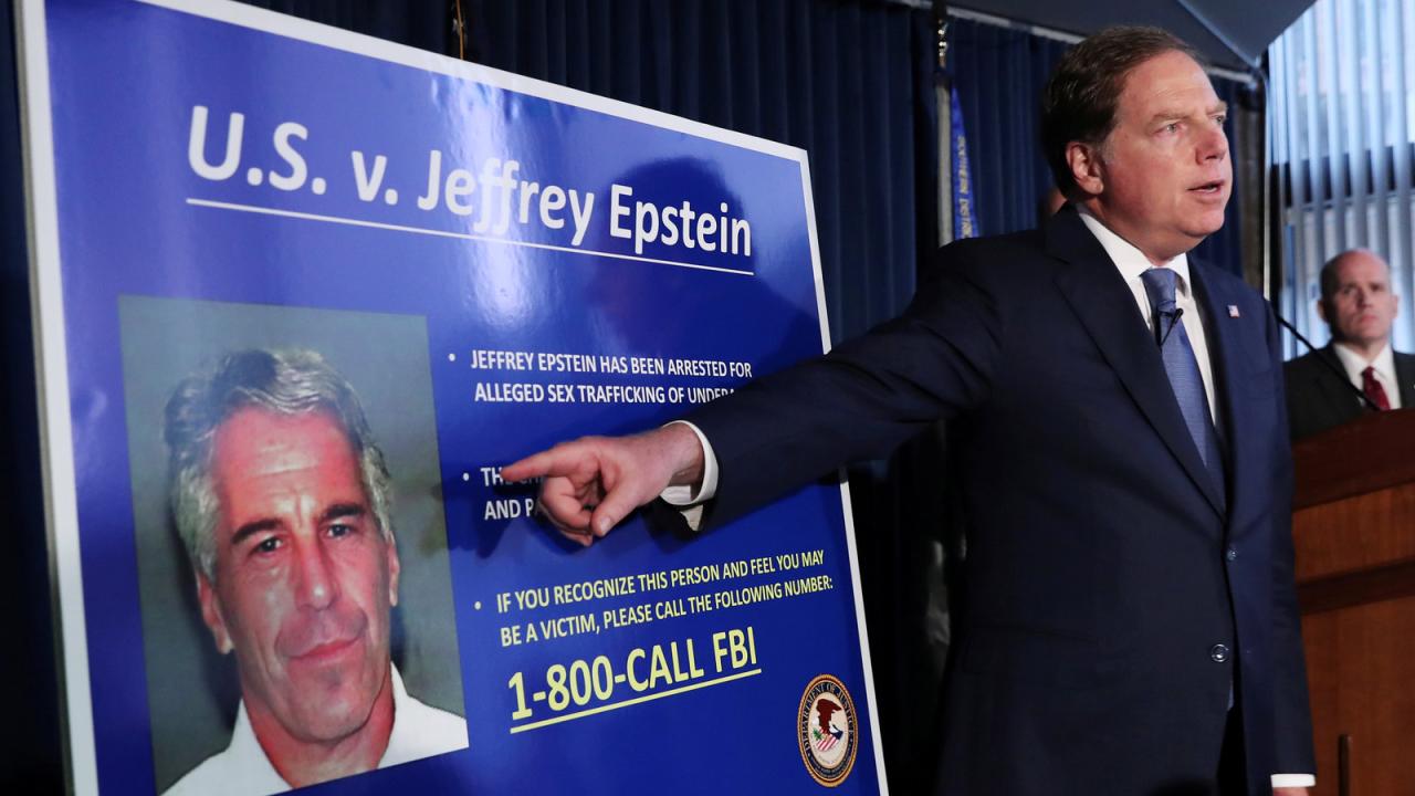 Judge orders unsealing of names of 8 anonymous individuals relating to jeffrey epstein