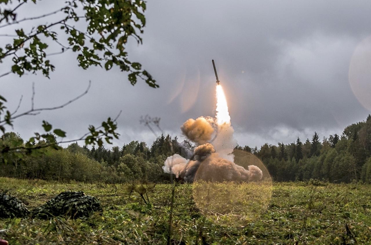 Explosion at ballistic missile testing facility in russia two dead radiation spikes