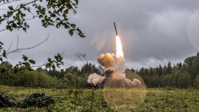 Explosion at ballistic missile testing facility in russia two dead radiation spikes