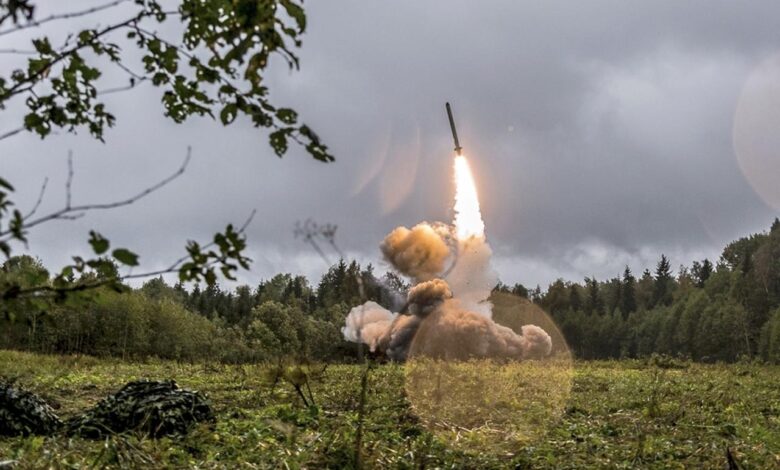 Explosion at ballistic missile testing facility in russia two dead radiation spikes