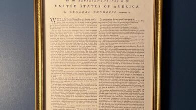 The declaration of independence
