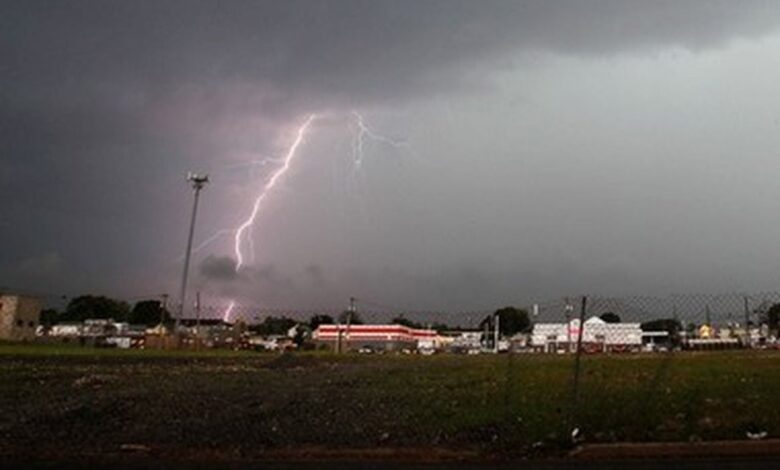 Possible severe storms wednesday could pack damaging winds hail lightning slight chance of tornado in spots