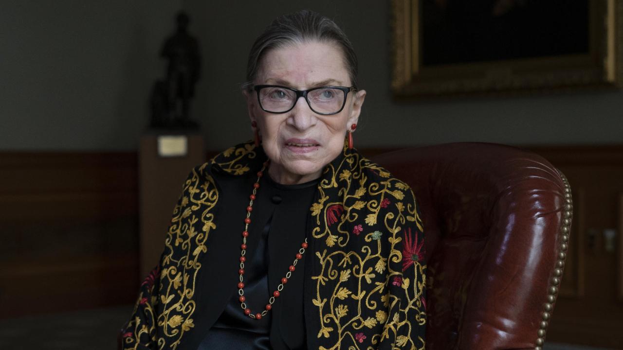Ginsburg ruth bader justice npr supreme court treated cancer again speaks july dies champion rbg Supreme court justice ruth bader ginsburg undergoes cancer treatment