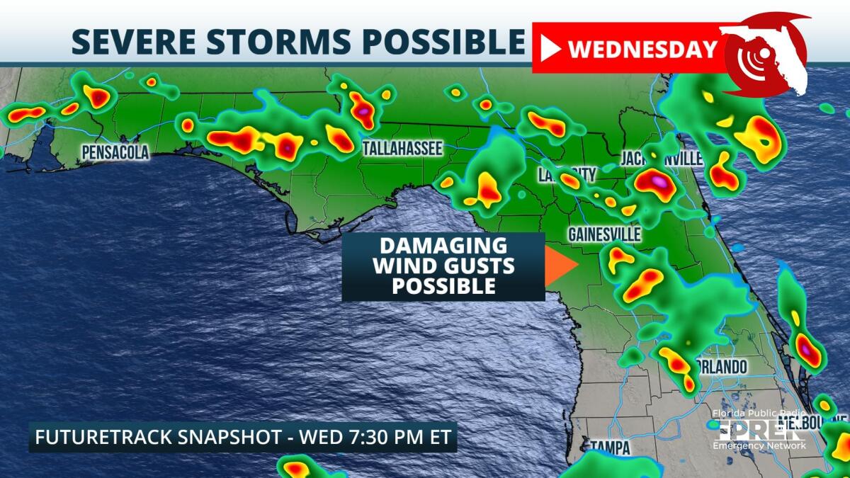 Severe thunderstorms hail winds expected Possible severe storms wednesday could pack damaging winds hail lightning slight chance of tornado in spots