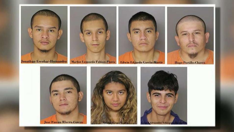 6 ms 13 gang members illegal immigrants involved in deadly maryland stabbing ice says